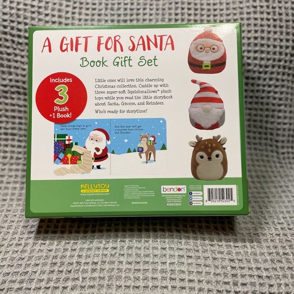 Squishmallows A Gift for Santa Book Gift Set - Picture 2 of 2